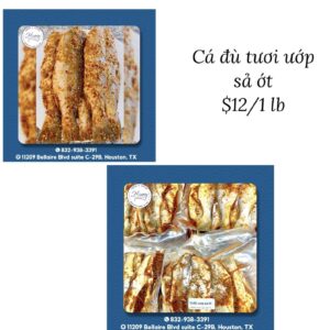 Ca du tuoi ướp sả ớt