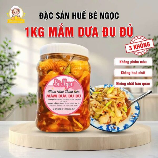 Dưa mắn đu đủ