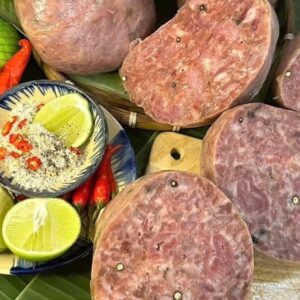 Pate thịt nguội dồn bao tử làm tại Houston